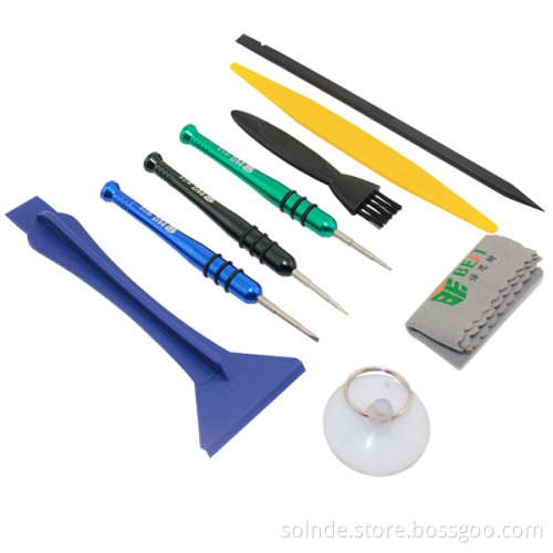 BEST--606 10pcs Repair Opening Precision Magnetic tips Screwdriver Tool Set Kit For iPhone 4 4S 5 Samsung Galaxy S3 S4